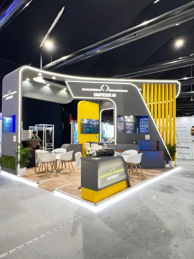 Booth Rental vs Custom Stand