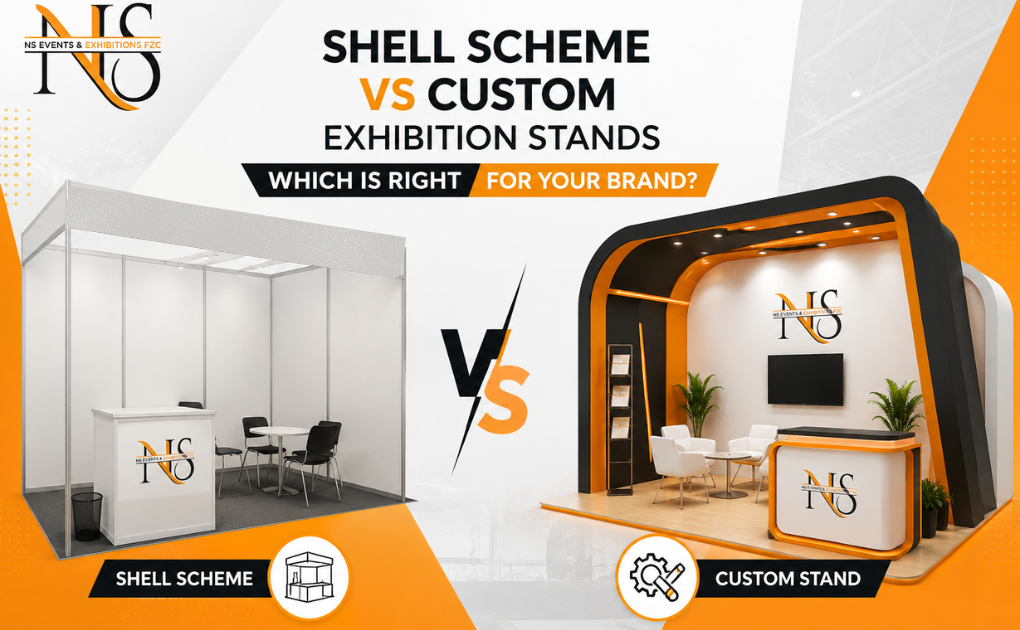 Shell Scheme vs Custom Exhibition Stands