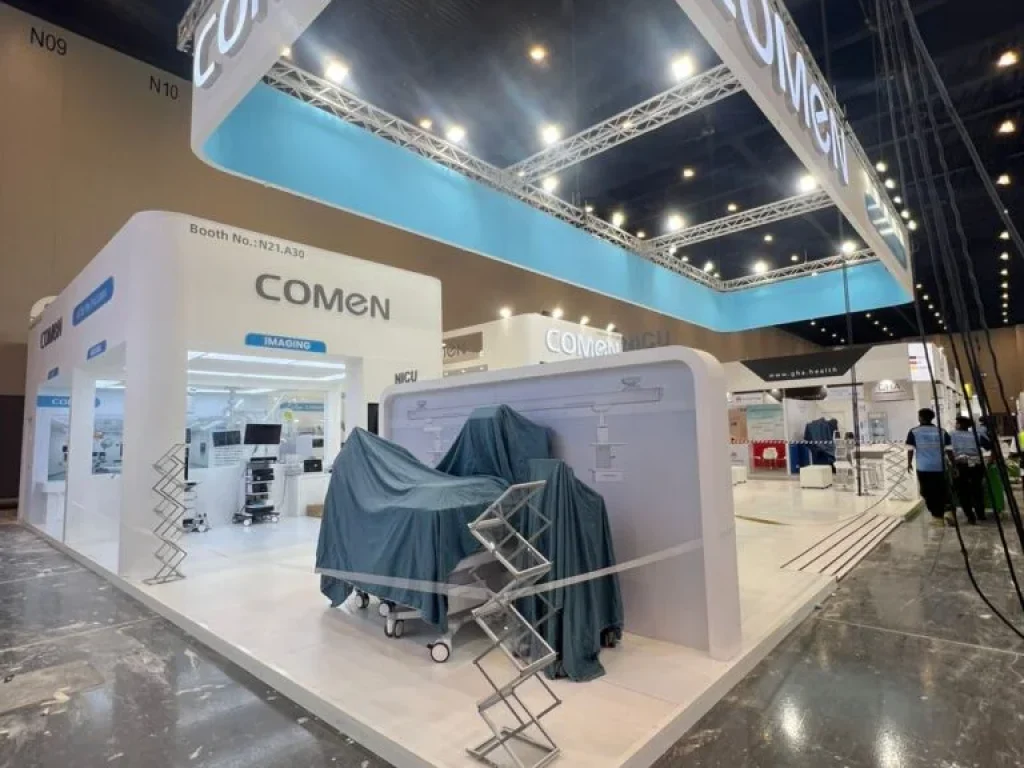 double decker exhibition stand Dubai